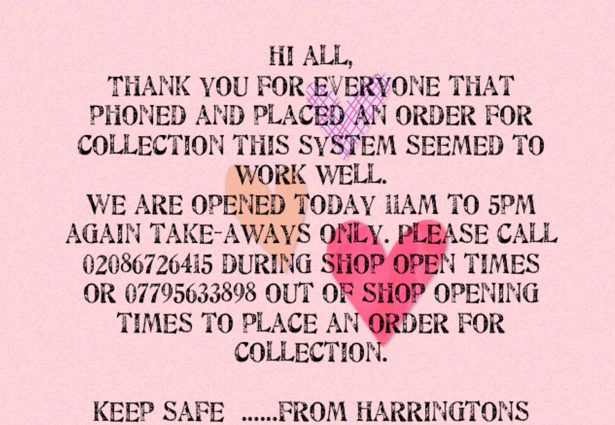 Harringtons Pie Mash (@harringtonspie) on Twitter photo 