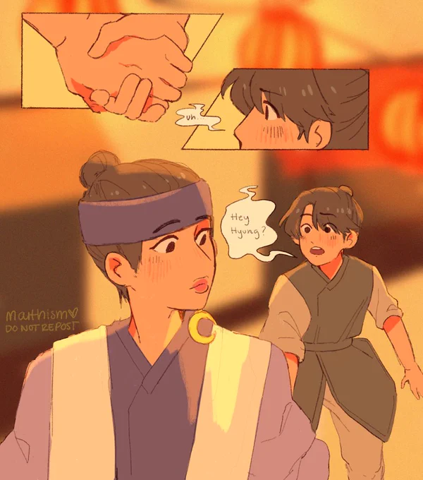 [moonrabbit au] After Jimin said "you two are a lovely married couple"

Rabbit JK couldn't figure out why he said that
#jinkook 