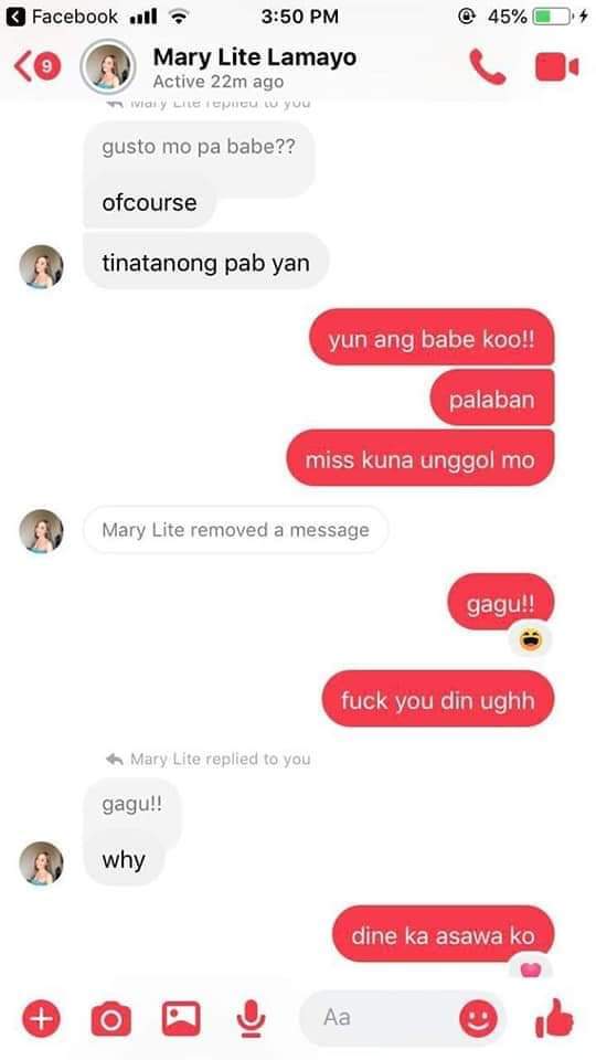 JOMAREEY's tweet photo. @bilog_kristine @lite_lamayo abah palaban kagaya nung @lite_lamayo https://t.co/KgOLguWQKT