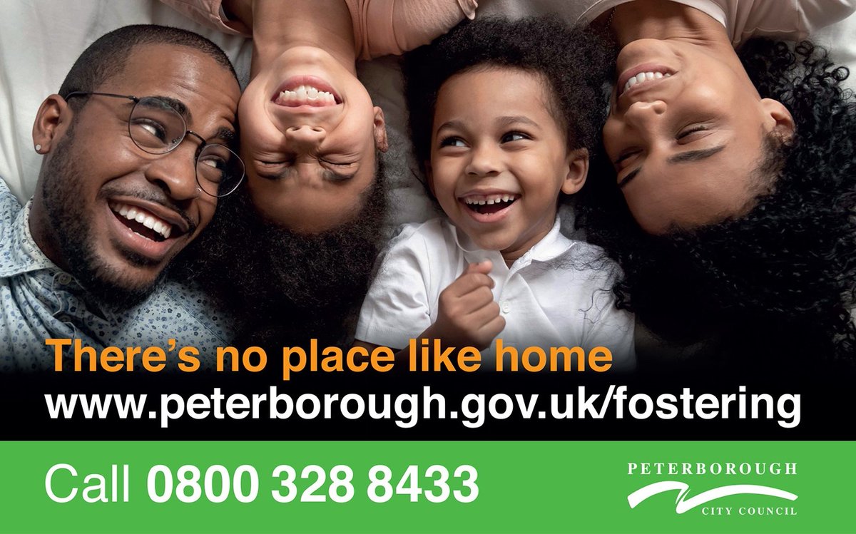 PeterboroughCC's tweet photo. 300 foster carers from across @CambsCC  &amp; Peterborough City Council support over 1000 fostered children – but we still need you!

Foster for us today and #changeafuture call 0800 328 8433 or visit https://t.co/99Tu6xWkxK https://t.co/FjKN6lc4Ct