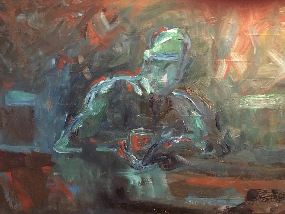 hashtagcobh2020's tweet photo. A nice day when a favourite artists does this...
The very dear Jene Hinds,
 @jenemarie6              

'The Pause.
Breath out, breath in,
Rising.
Fall, into the Deep of The Pause.' 
 
“The Silence” a collaboration of work beautifully curated by
 Pat Carroll,@artinmanyforms https://t.co/EWx1SdJ1k7