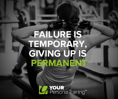 yptuk's tweet photo. Failure is temporary, giving up is permanent! Never give up! #YOURPersonalTraining #Motivation https://t.co/vbJLiRPnKy
