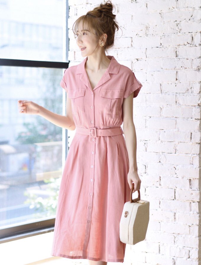 Akane このmiiaのワンピース スプリング 骨格ストレート の人に ぜひ着てほしい シャツワンピ って中々こういう色ないし Zozoで今すごく安くなってるから T Co Uccczfylsn Twitter