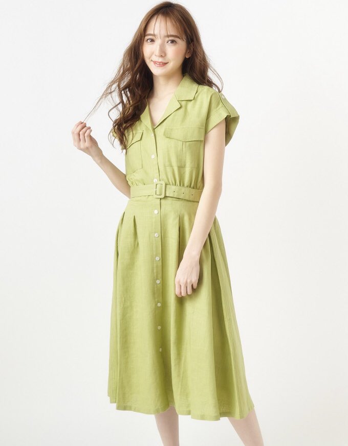 Akane このmiiaのワンピース スプリング 骨格ストレート の人に ぜひ着てほしい シャツワンピ って中々こういう色ないし Zozoで今すごく安くなってるから T Co Uccczfylsn Twitter