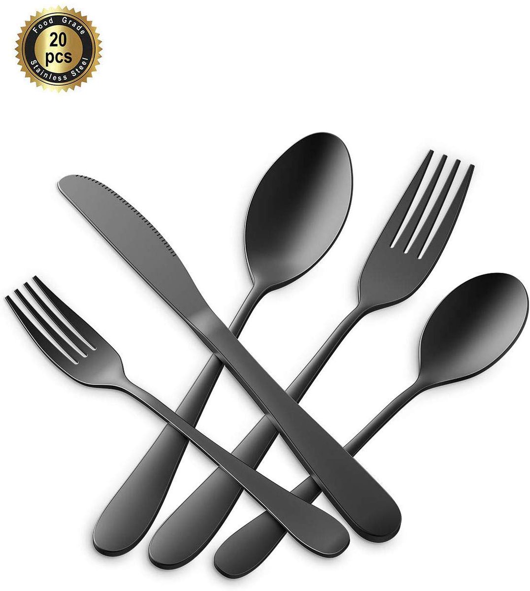 LTMateUSA's tweet image. 💯DURABLE AND SAFE- Flatware set is safe in a dishwasher. They won’t lose their finish, and won’t spot, rust or pit.

✨HF HOFTEN Matte Black Silverware Set  

🔥Amazon: amzn.to/2I9F9Xt
😃Website: bit.ly/HFHoften

#silverwareset #dinnerwareset #blacksilverwareset