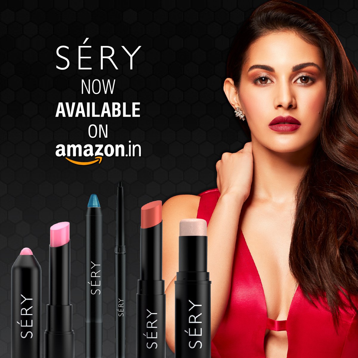 serycosmetics's tweet photo. Yes, you read that right! We are now available on Amazon India! Shop our range of makeup products for Eyes, Face, and Lips to be Selfie Ready anytime, anywhere!

#GetSetSery #OnTheMove #Makeup #SeryCosmetics #StickOnTheMove #StickMakeup #MadeInIndia #AmazonIndia #NowOnAmazon https://t.co/kIJGxOCLRH
