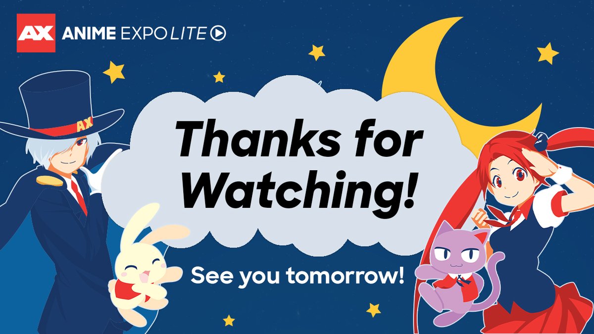 Anime Expo Schedule Day 4