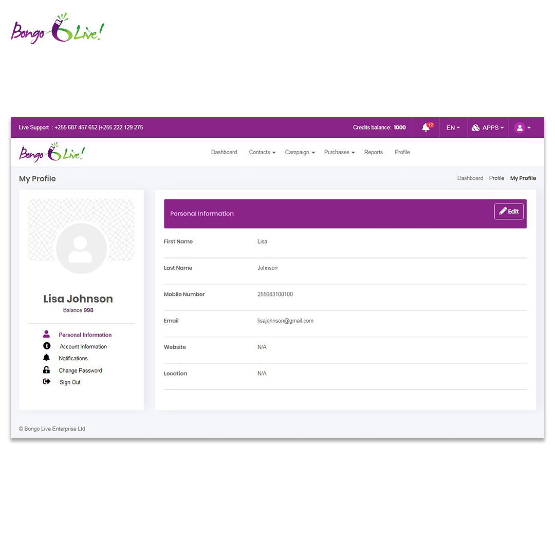 BeemAfrica's tweet photo. We have simplified how you can create and manage your Broadcaster profile on the new #BongoLive communication platform.
Learn how easy it is to setup your user profile here; https://t.co/xHATZojLDI
#SMSServices #SMSMessaging #SMSMarketing #BulkSMS #SMSAPIs https://t.co/OJnKCOzDiR