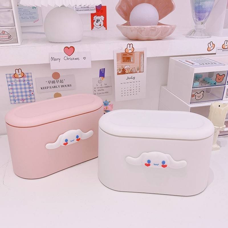 apshop14x's tweet photo. ถังขยะวางบนโต๊ะ🌧️[pre-order] 
-ราคา 321 บาท
-ขนาด: 22 * ​​11 * 13 ซม. 
-สี : ขาว ชมพู
#ถังขยะน่ารัก #ของตกแต่งห้อง https://t.co/SQFQ2GR5Ym