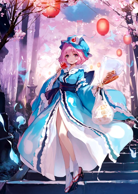 幽々子のB2タペとペーパーバッグのセットの委託開始しました。予約受付中です。 