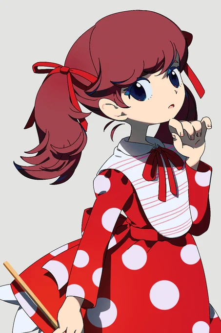手水のつかいかた の 女の子 