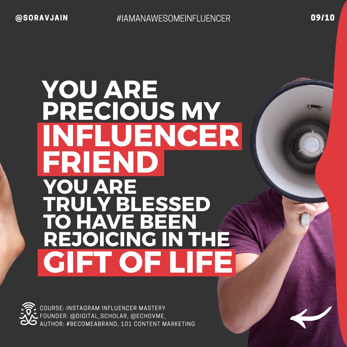 SoravJain's tweet photo. Some People Will Use You, Some People Will Abuse You, Some People Will Celebrate You and Some People Will Lose You!
But, There Is One Thing That Can’t Change in This Whole Saga and That’s You
Leave a ❤️

#mindsetiseverything #mindsetmatters #successtips #successsecrets https://t.co/aBApEoL06L