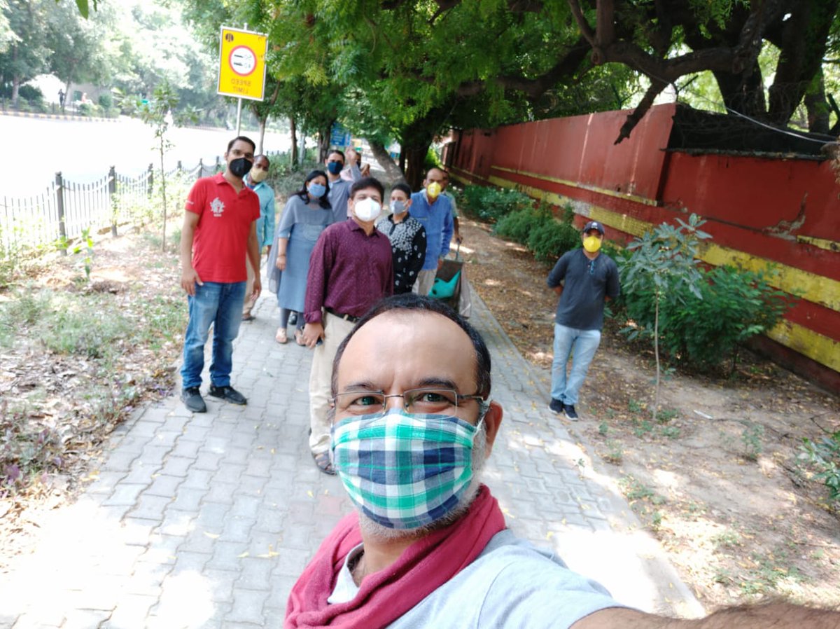 nsd_india's tweet photo. @nsd_india family participating in #sankalpParv .
Saplings plantation #pepal #bargad #awla #ashok #Bel. Some glimpses ... @pradeepkmoh @sureshs71119633 @nirupamakotru @MinOfCultureGoI @prahladspatel #संकल्पपर्व https://t.co/fJ3mocbUN6