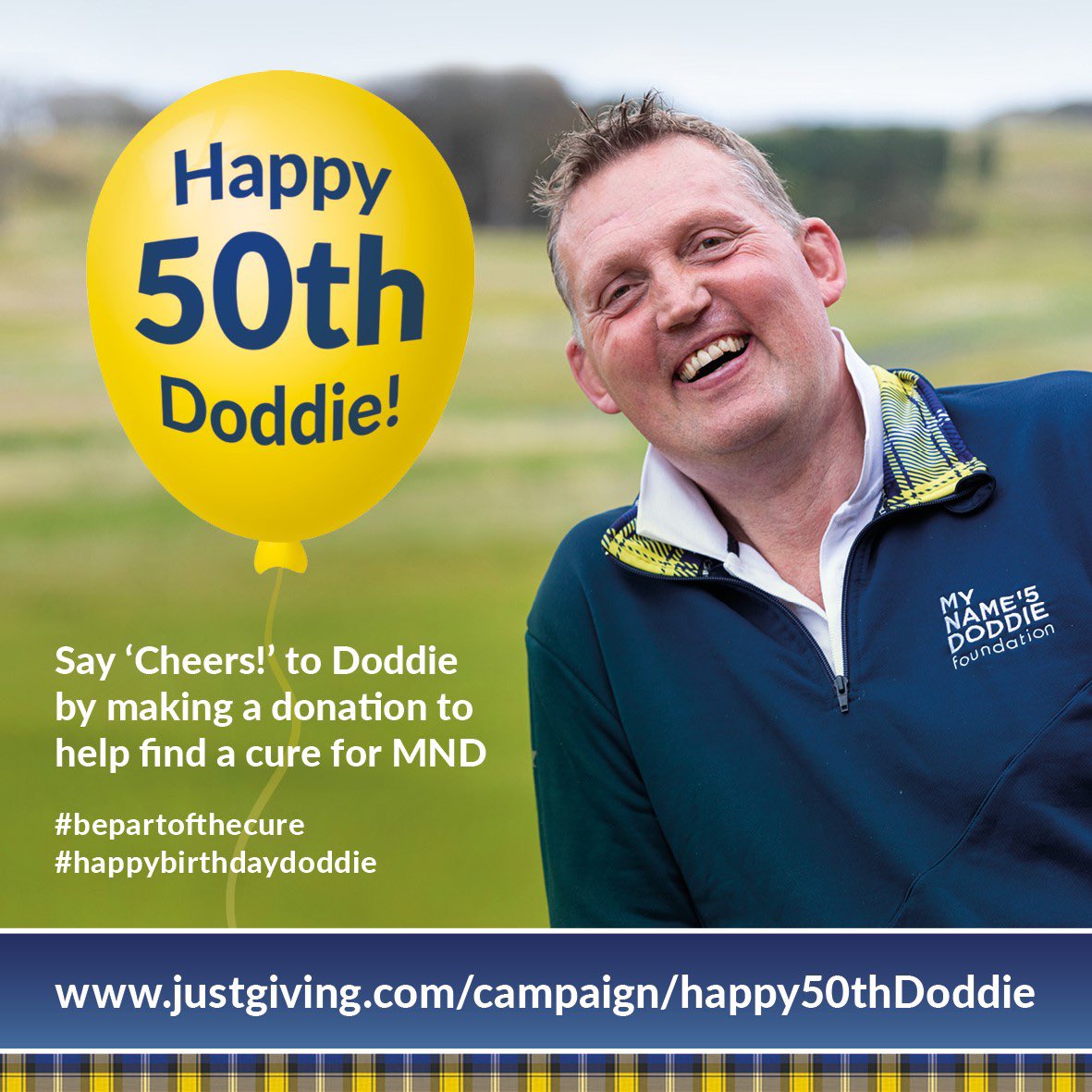 Please join me in wishing Doddie a happy 50th birthday. To be part of the cure please donate to the Justgiving page here: justgiving.com/campaign/happy…
@mndoddie #happybirthdaydoddie #mnd #bepartofthecure #myname5doddie #motorneurondisease