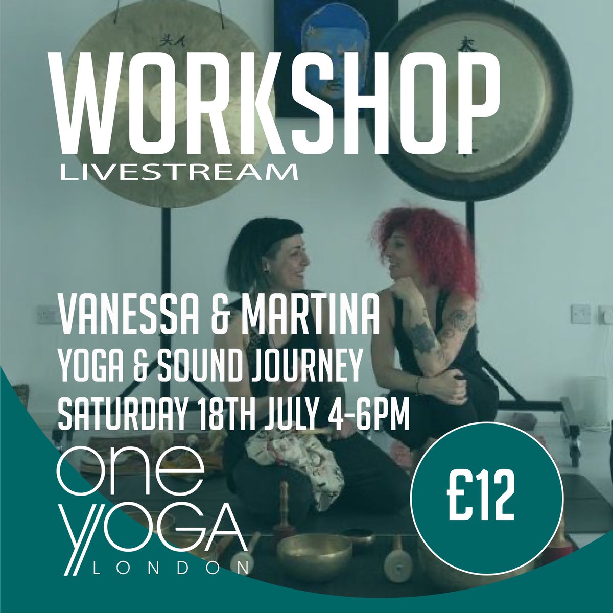 Yoga &amp; Sound Journey - 18th July - 4pm - Link in our bio 🙌🏽
#Yoga #SoundJourney #Livestream #YogaLive