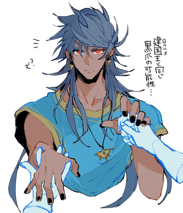 クィリヌスさんも黒い爪だったらどうしよ(どうもしない) 