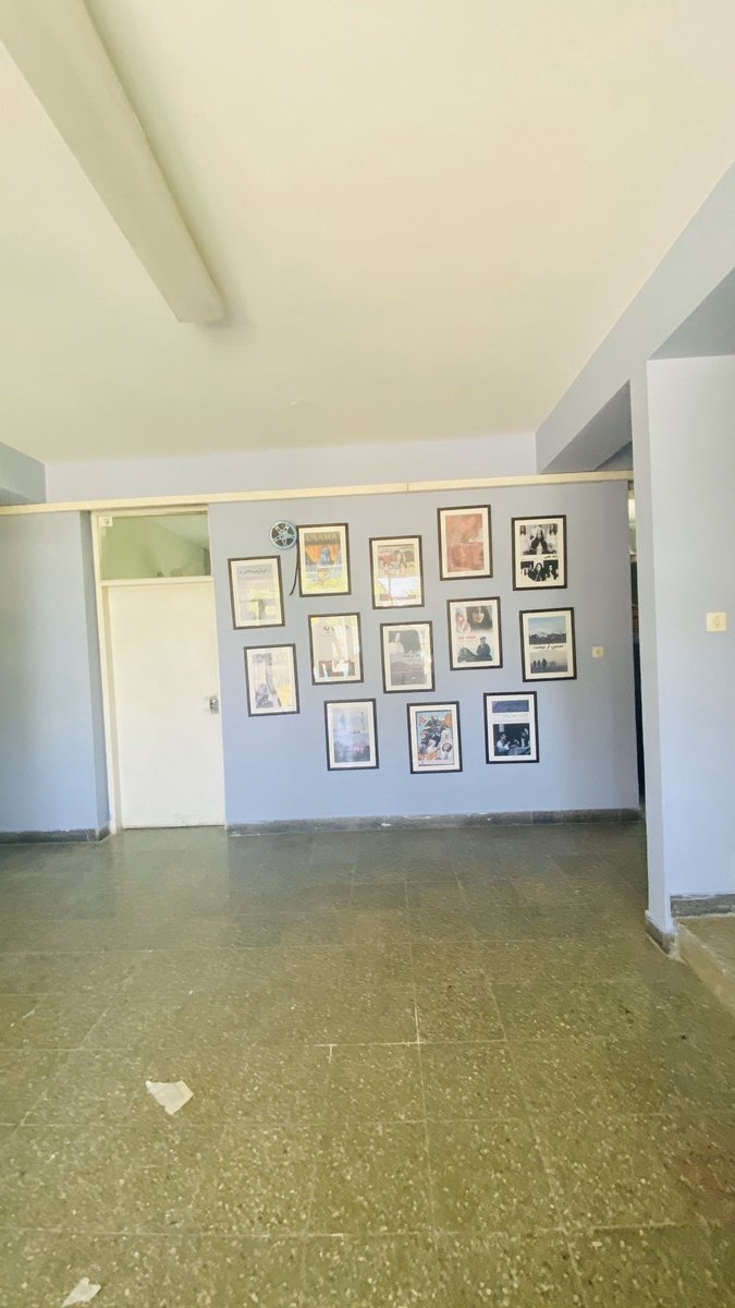 sahraakarimi's tweet photo. یکسال تمام با بخش تدارکات وزارت مان نامه نگاری کردیم که بودجه ای را برای ترمیم و رنگ کردن ساختمان اداری افغان فلم تخصیص دهند؛ همیشه دلیلی آوردند که نمی شود. بلاخره خودم معاش ام را برای رنگ کردن و‌ نو‌سازی افغان فلم هدیه دادم؛ تا افغان فلم رنگ و روی تازه ای بگیرد.کار جریان دارد. https://t.co/wrYVaO80GC