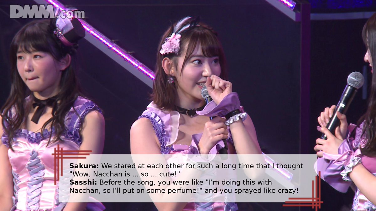 [1/2] Sakura wants to get some feedback on "I'm sure" #宮脇咲良  #指原莉乃  #植木南央