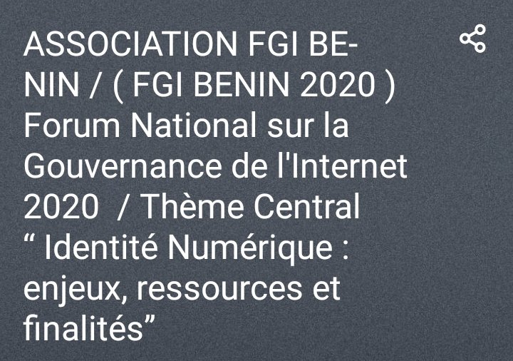 BELLOGaniath's tweet photo. Le Forum pour la Gouvernance d'Internet édition 9, c'est aujourd'hui et maintenant. Rejoignez-nous en cliquant sur ce lien https://t.co/glZIsiMGKg #wasexo #FGI2020 #FGIBENIN2020 #IGF2020 @PresidenceBenin @numeriquebenin @adnbenin @assibenin @Anssi_Benin @bonou_geoffroy https://t.co/lPcFmeW4hG