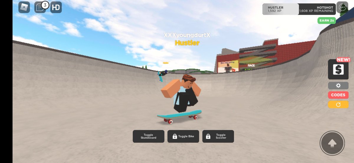 itzbladey's tweet photo. Wierd glitch on roblox https://t.co/KvFUMc97lb