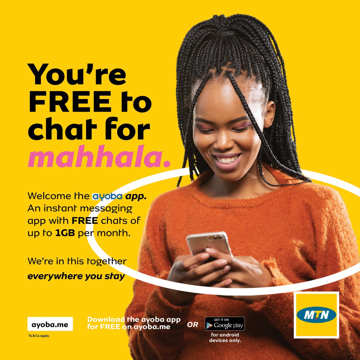 Weekends (even though spent at home) are best experienced connected to those you hold dear. And that's all possible #EverwhereYouStay with the Ayoba app. Download it here 👉🏽: bit.ly/Ayoba__, install it and sign up to get started 😉. Tag the squad/fam to put them on!