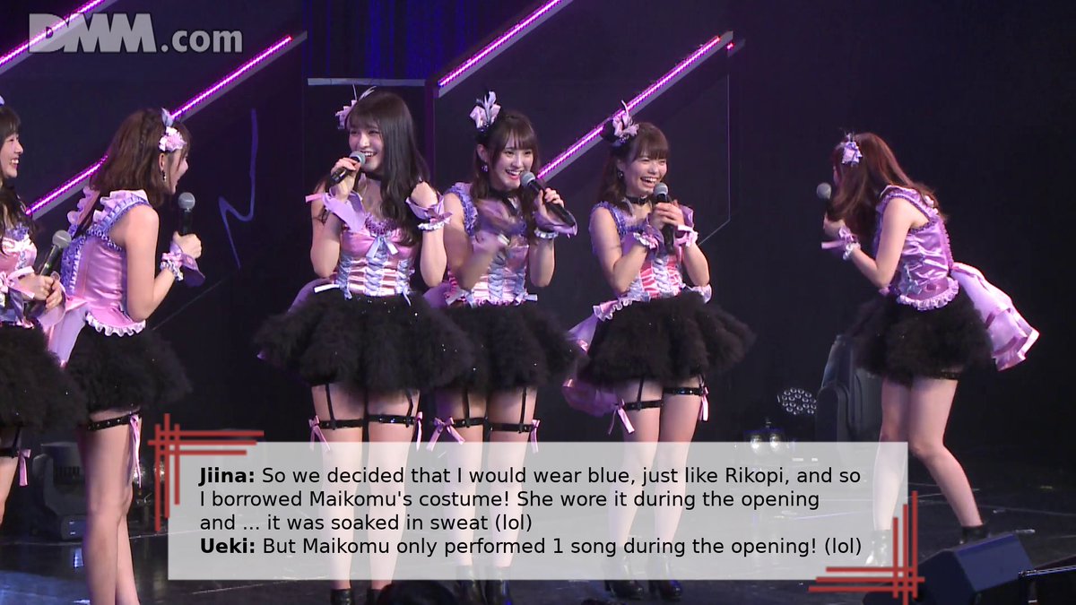 Jiina on borrowing Maikomu's costume #神志那結衣