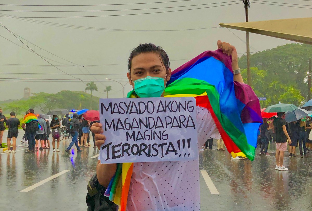 Lagi’t lagi, Para sa Bayan ❤️🇵🇭

#JUNKTERRORLAWNOW 
#VetoTerrorBill