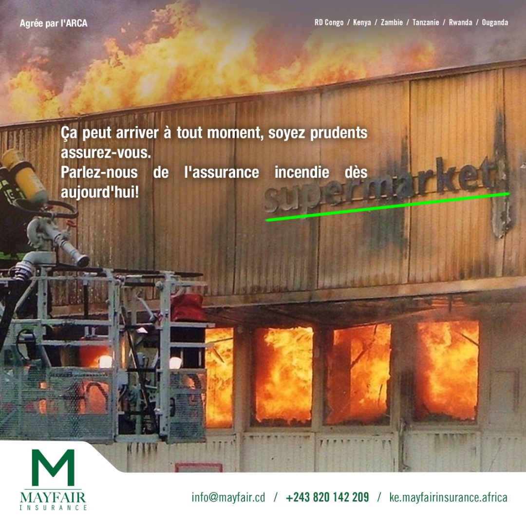 MayfairSa's tweet photo. Nous vous assurons qu'avec Mayfair Insurance Congo, vous êtes entre de bonnes mains.
Parlez-nous dès aujourd'hui !
#Mayfair #MayfairInsuranceCongo #RDC #Assurances #Incendie https://t.co/x5aStPdUBp
