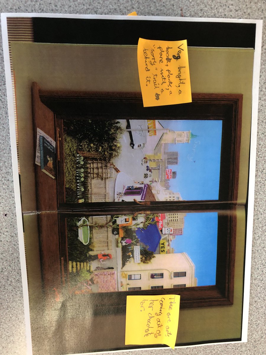 AshwoodYR5's tweet photo. Our Year 6 bubble enjoyed discussing the themes of personal journeys and sustainability in the picturebook ‘Belonging’ by Jeannie Baker as part of our Talk Derby activities this week. We loved the beautiful collage pictures 😊 #TALKDerbyDAY #DREAMers #expressivecommunicators https://t.co/3kolkYeVMK