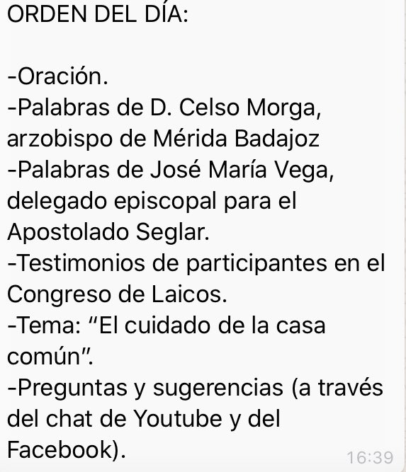 Socorro y el H. Rafa nos representan a las fraternidades y grupos maristas  de <a href="/MaristasBadajoz/">MaristasBadajoz</a> en el encuentro de laicos organizado por la delegación del Apostolado Seglar de nuestra <a href="/ArchiMridaBadaj/">Archi Mérida-Badajoz</a> Gracias a los dos y buen encuentro. <a href="/MaristasMedit/">MaristasMediterranea</a> <a href="/gvxbadajoz/">GVX Maristas Badajoz</a> #AhoraMaristas