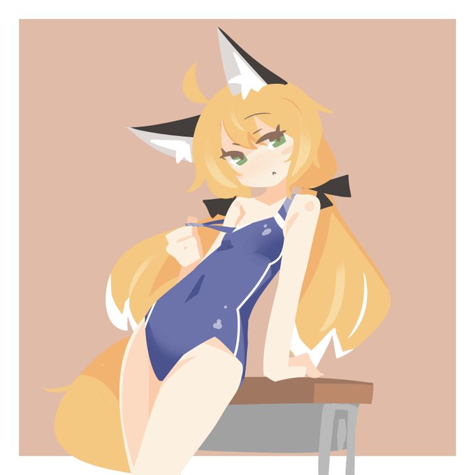 (お題箱)競泳水着の妃音ちゃん 