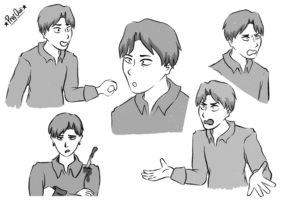 _profoak's tweet image. here’s my other boy who tries his best to stop the other boy being a damn mess #oc