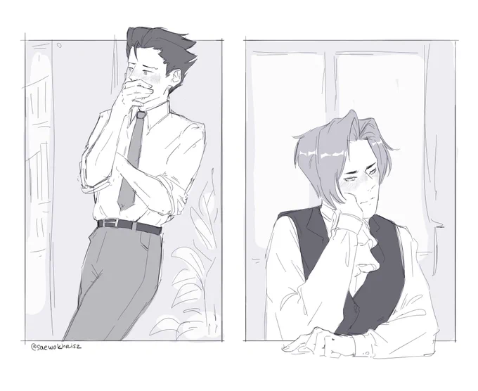 #nmweek20 #narumitsu day 4! 

look at these pining fools 