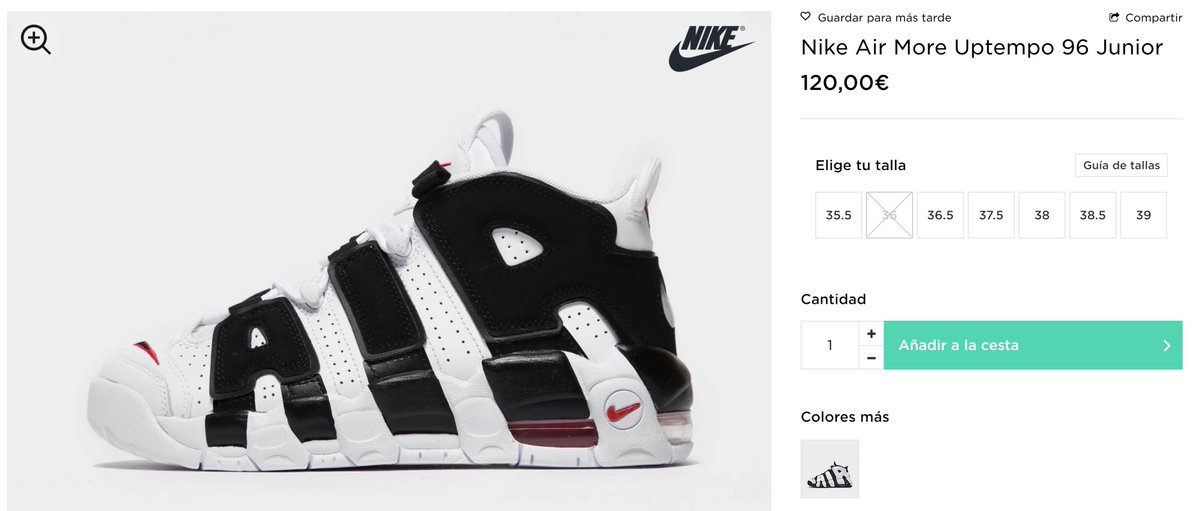 nike air uptempo jd sports