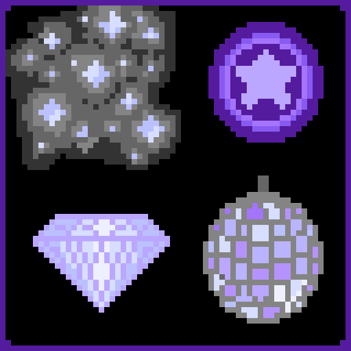 mafaulda1's tweet photo. It's being a couple months quite hectic, but finally I can start again doing these #pixel_dailies. Just a simple #set of #ThingsThatSparkle https://t.co/z2rJ48fiEh
