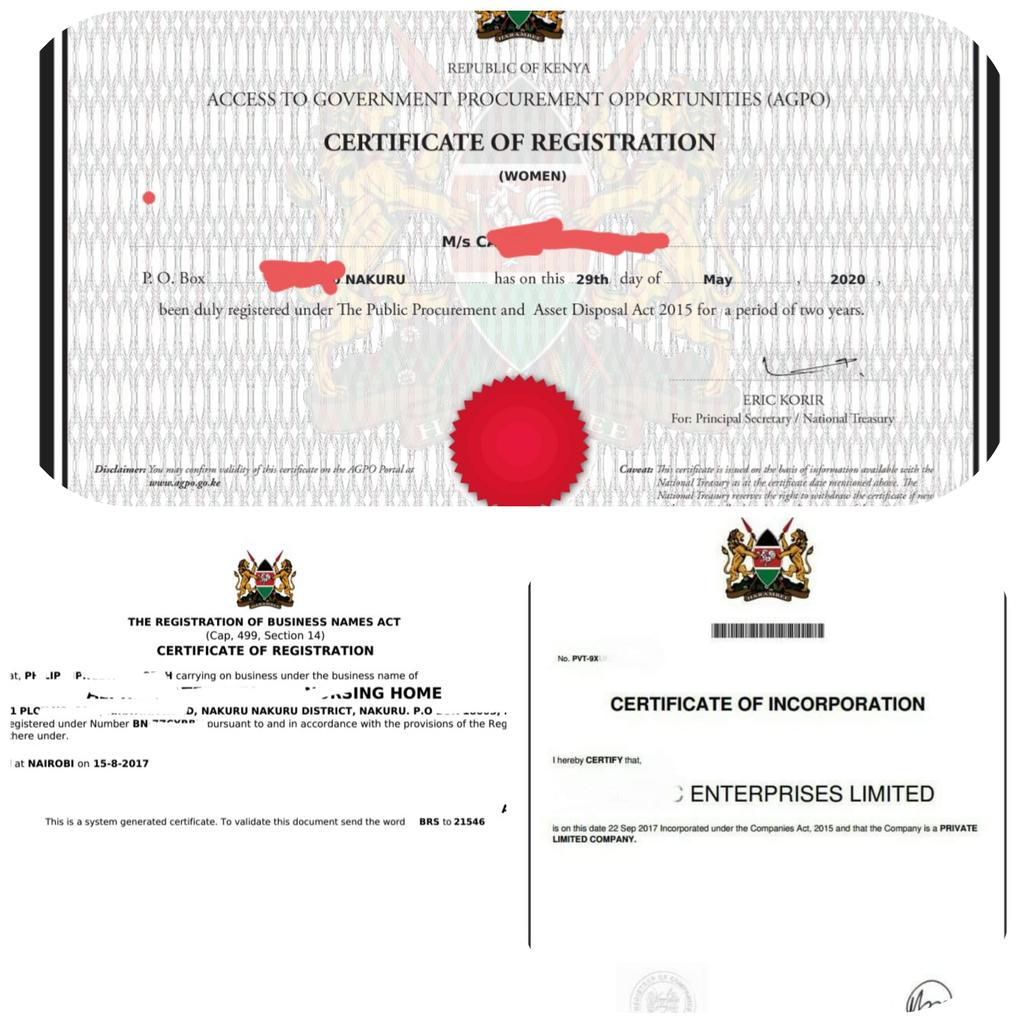 fayjohnz_royal's tweet photo. Our Services
✔Company Registration
✔Business Registration 
✔Partnership Registration 
✔Change of BN to Limited
✔Change of Directors
✔AGPO 
✔CR12 
✔Annual Returns
✔NCA Application
✔Kra Services
Call us on: 0712872256
#themorningafter https://t.co/FLLmYgiuvC
