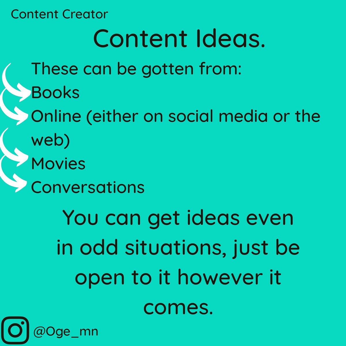 Maryann32349951's tweet photo. It doesn't have to be so big, little things can bring big ideas.
Have a lovely weekend.
#ContentCreator #ogewrites #contentcreation #contentstrategy #contentmarketing #creativity #contentideas #ideasrule #startingsmall #diycontent #growthmindset https://t.co/w4SzIADd7I