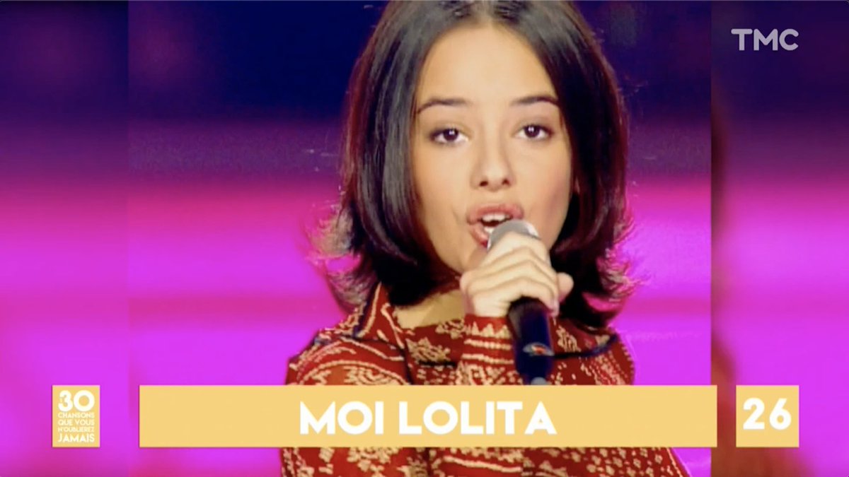 FranceAlizee's tweet photo. D'après TMC, "Moi... Lolita" serait la 26ème chanson que les français n'oublieront jamais 😍
https://t.co/lzhwzT7Fq0
#MoiLolita #MoiAlizée #Alizée20 #Alizee20 #Teamalizee #MoiLolita20ans #MoiLolita20 #MoiLolita2000 #MoiLolita2020 @mellealizee #alizeeofficiel https://t.co/nBYvLEAsSu
