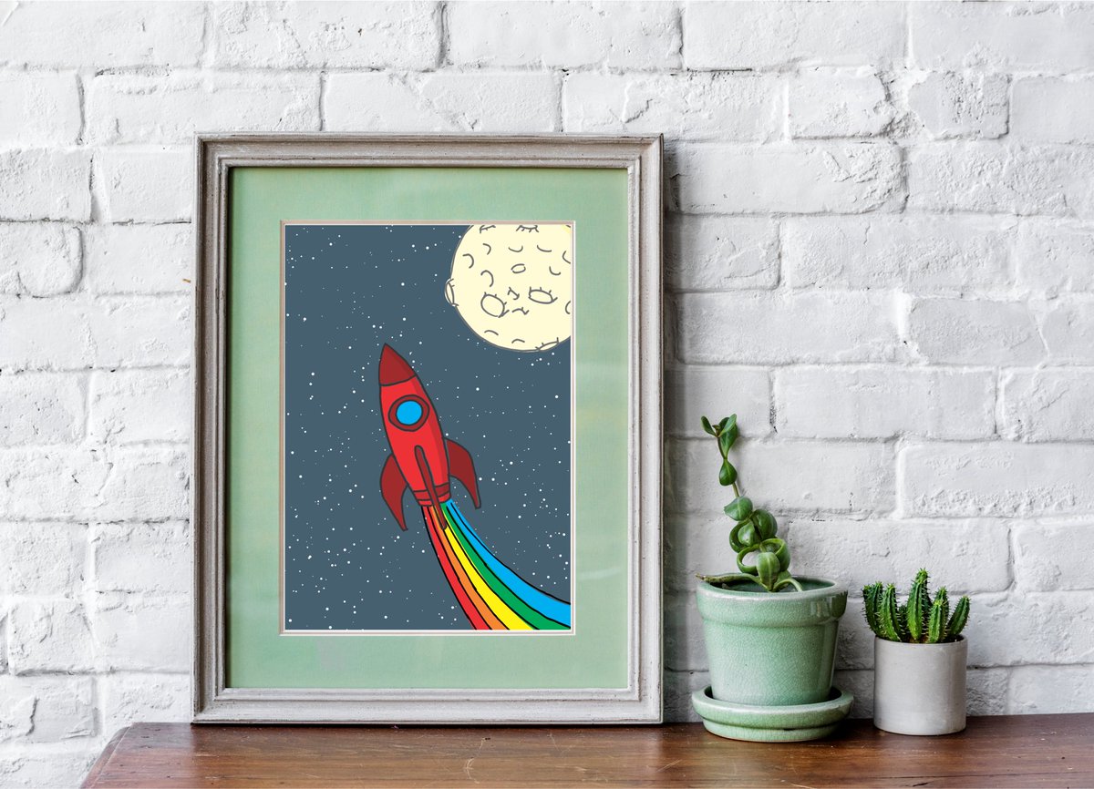 Where would you like the rainbow rocket to go next?