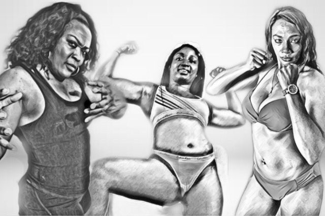 bodiedmixed's tweet photo. Nothing like a beautiful black woman who’s ready to rumble. #dontgetbodied https://t.co/5JnMmla8k5