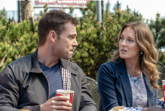 hallmarkchannel's tweet photo. Our #4thofJuly #WeddingWeekendCountdown continues now with #MsMatched starring @alexavega and #ShawnRoberts. Are you watching with us #Hallmarkies? https://t.co/a0XZNeFG8H