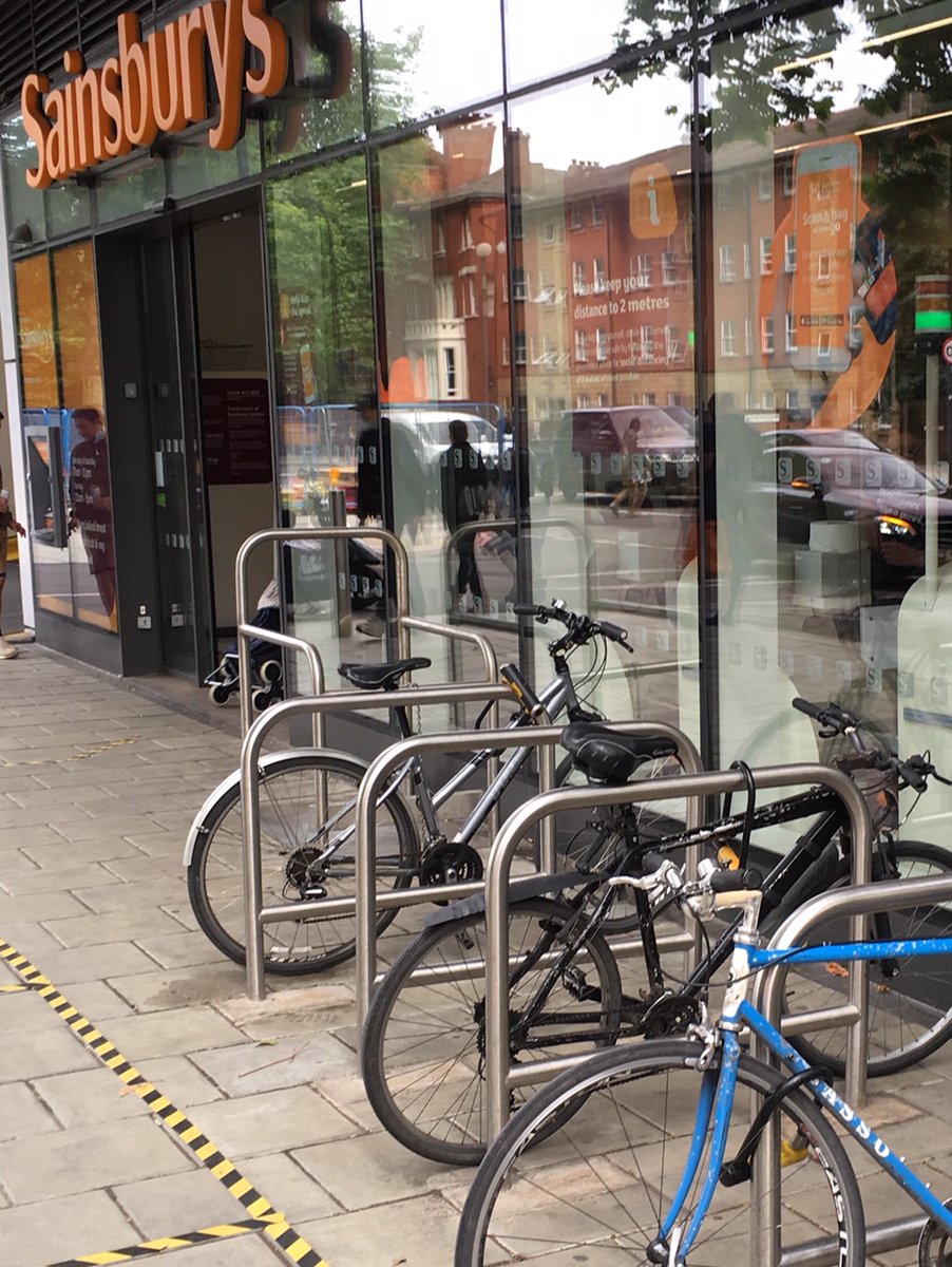People make more use of shops that are convenient to reach on foot or by bike  https://www.sustrans.org.uk/our-blog/get-active/2019/everyday-walking-and-cycling/how-to-do-your-shopping-by-bike/ and more people use shopping trolleys  https://www.argos.co.uk/sd/argos-shopping-trolleys/