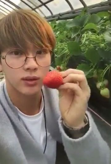 He loves organic ingredients and sends you updates when he goes to buy them. You can’t help but think there’s no one else who can make a strawberry look so beautiful.