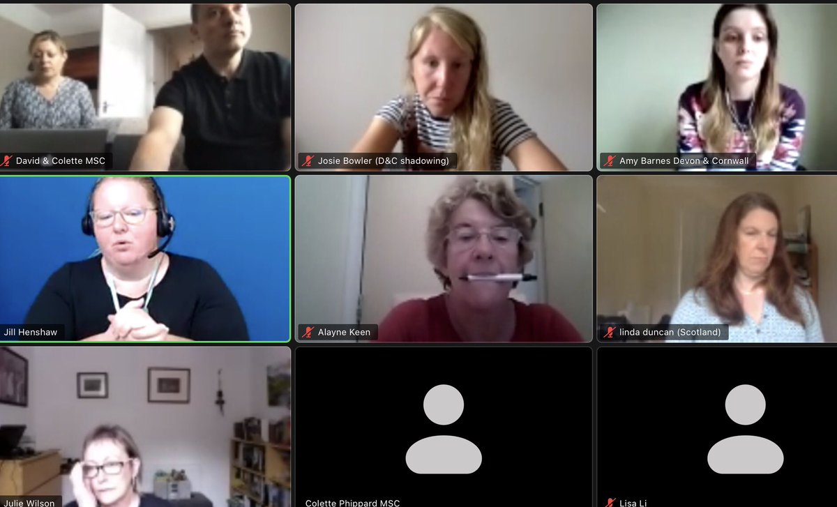 ASLIuk's tweet photo. Ready to start our online #ConsultationDay New experience for all!
Nice to see some people shadowing their regional reps!
@mrsdixon8cn @SGInterpreting @JennyKoehring @DeafMatters @Quiglethon @stephenbw @AnnaArticulates et al
#ASLIFamily #ByMembersForMembers https://t.co/oo3usAFE3n