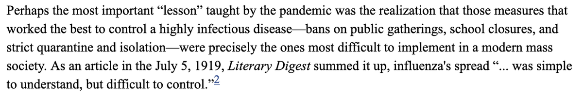 There was the problem that effective measures could also be highly disruptive... 5/