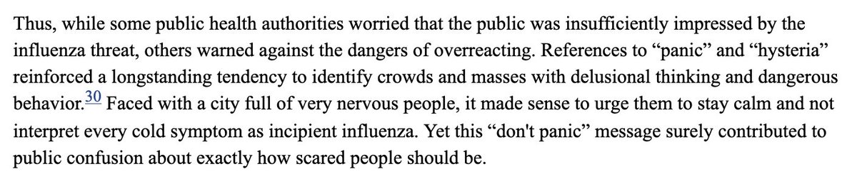 There were sometimes mixed messages about the seriousness of the virus... 8/