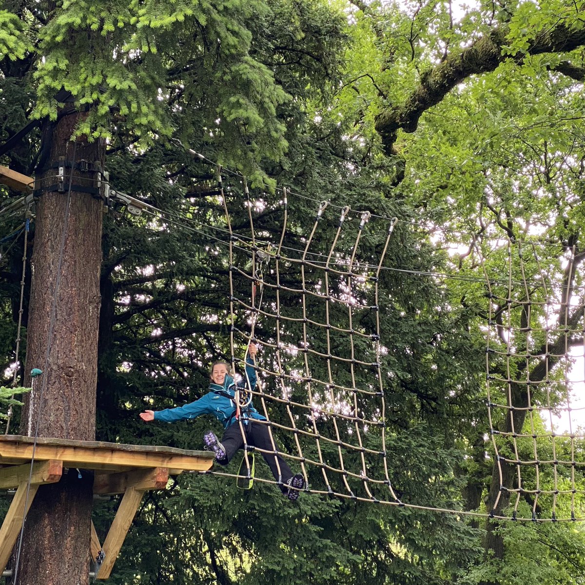 Delighted to be here to see <a href="/brockhole/">Brockhole</a> and <a href="/TreetopTrekUK/">Treetop Trek & Nets</a> reopening. With lots of beautiful outdoor space, our new terrace offering and epic activities - it’s the perfect place for your safe #LakeDistrict day out. #weregoodtogo #theperfectplacetobe