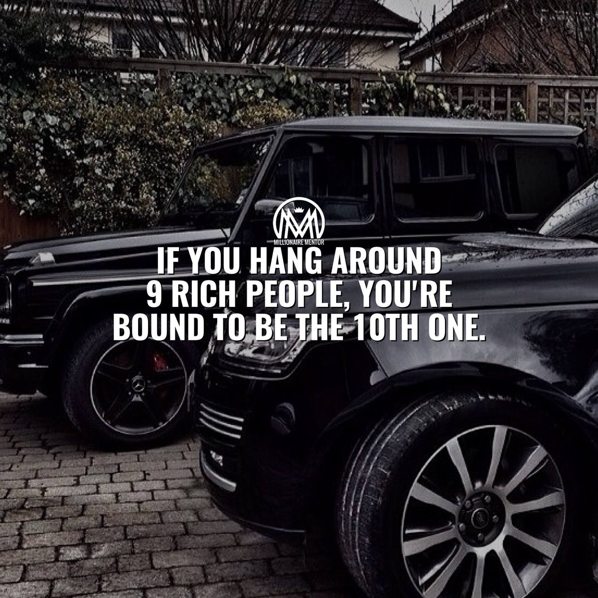 JohnVictoren's tweet photo. 💸 If YOU hang around 9 rich people,
YOU are bound to be the 10th one 💸
#Motivation #Success #SuccessNotes https://t.co/hlpkLkm0Bk
