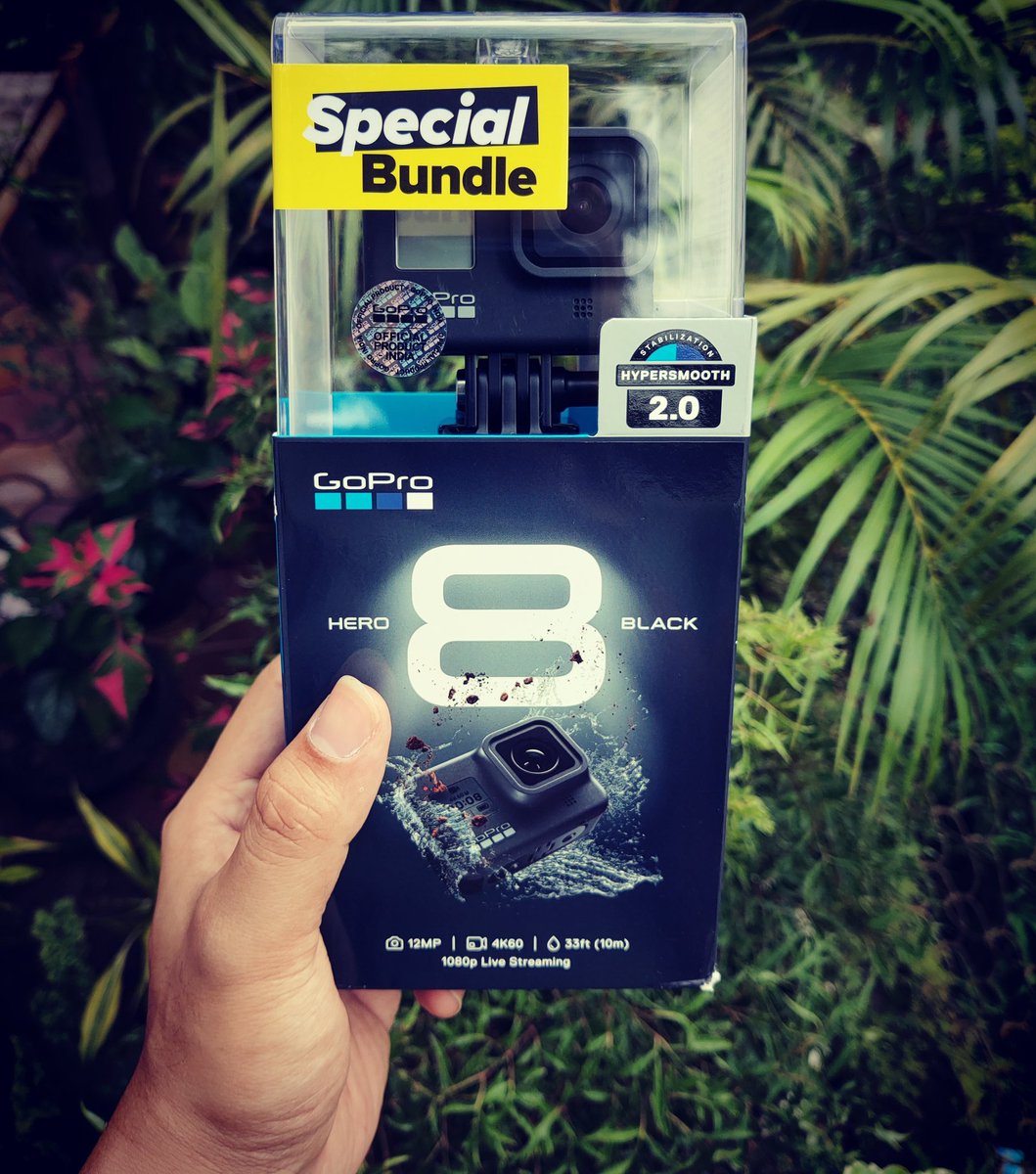 JoydeepBora's tweet photo. New addition to the list! 
@GoPro @GoProIndia #Hero8Black https://t.co/uqyEy6q2ml