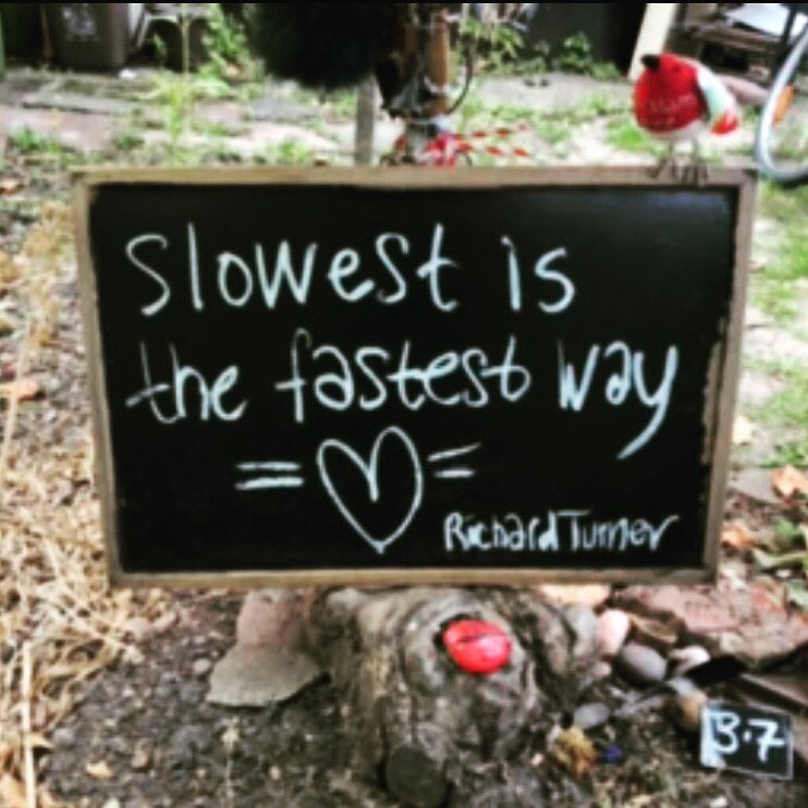 peckhambird's tweet photo. #theslowestway #fastestway #thankyou @ifundraiser #inspiration #communty #peckhambirdboard #lovepeckham #kindness #peckhampositive #powerful 🌈❤️ https://t.co/ghjHb81q4O